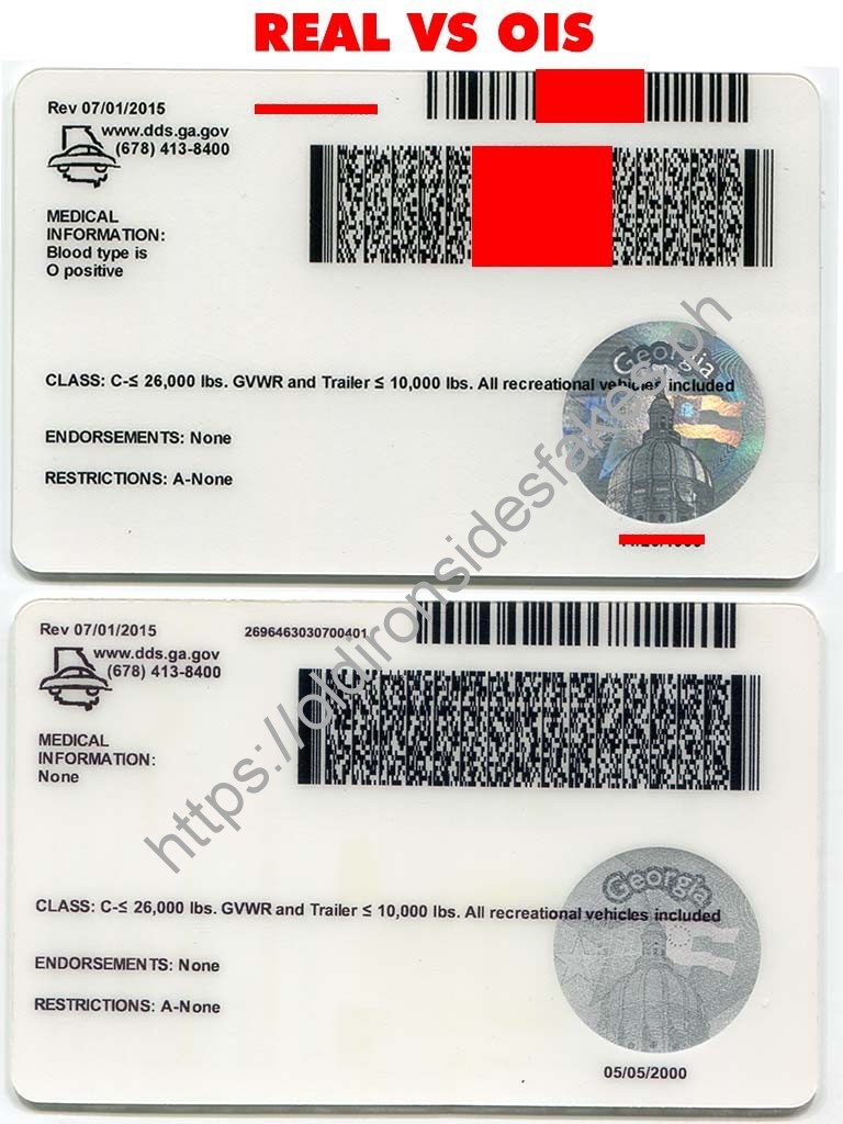 Georgia Driver License(Old GA U21) - Image 3