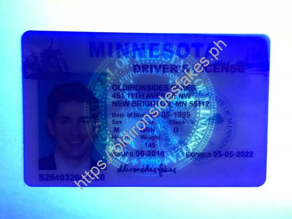 Minnesota Driver License (Old MN) | old iron fakes - Image 2