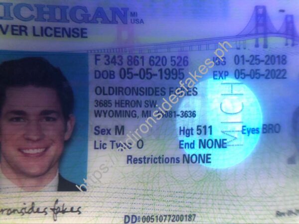 Michigan Driver License(MI) | Old ironsides ph - Image 3