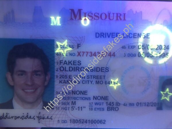 Missouri Driver License (Old MO U21) | oldironsidesfakes - Image 3