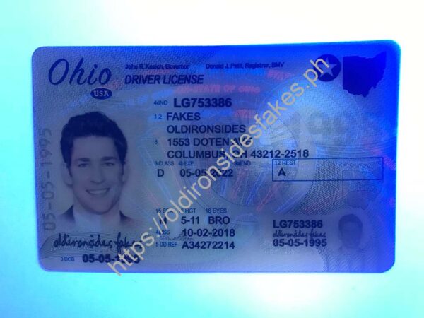 Ohio Driver License(New OH) | old iron fakes - Image 3