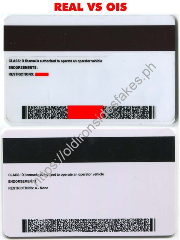 Ohio Driver License(Old OH) | old ironside fake - Image 4