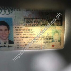 Mississippi Driver License (MS O21) | old ironside fake