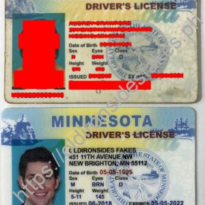 Minnesota Driver License (Old MN) | old iron fakes