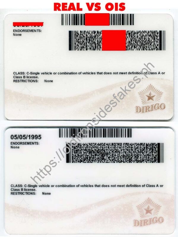 Maine Driver License (New ME) | Ironside fakes - Image 3