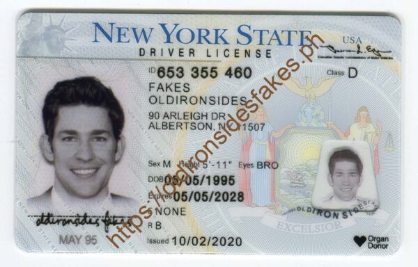 New York Driver License | old ironsides fakes - Image 5