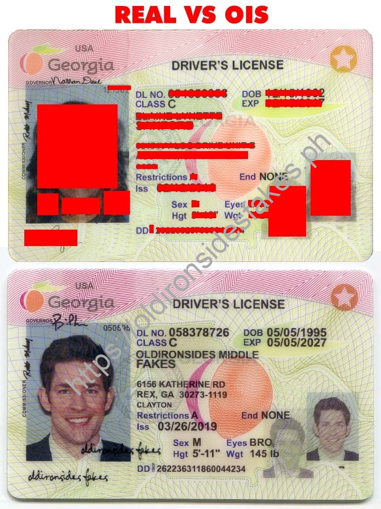 Georgia Driver License(Old GA O21)