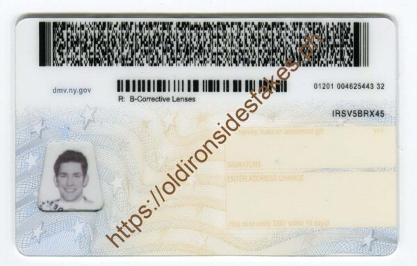 New York Driver License | old ironsides fakes - Image 4