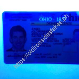 Ohio Driver License(Old OH) | old ironside fake